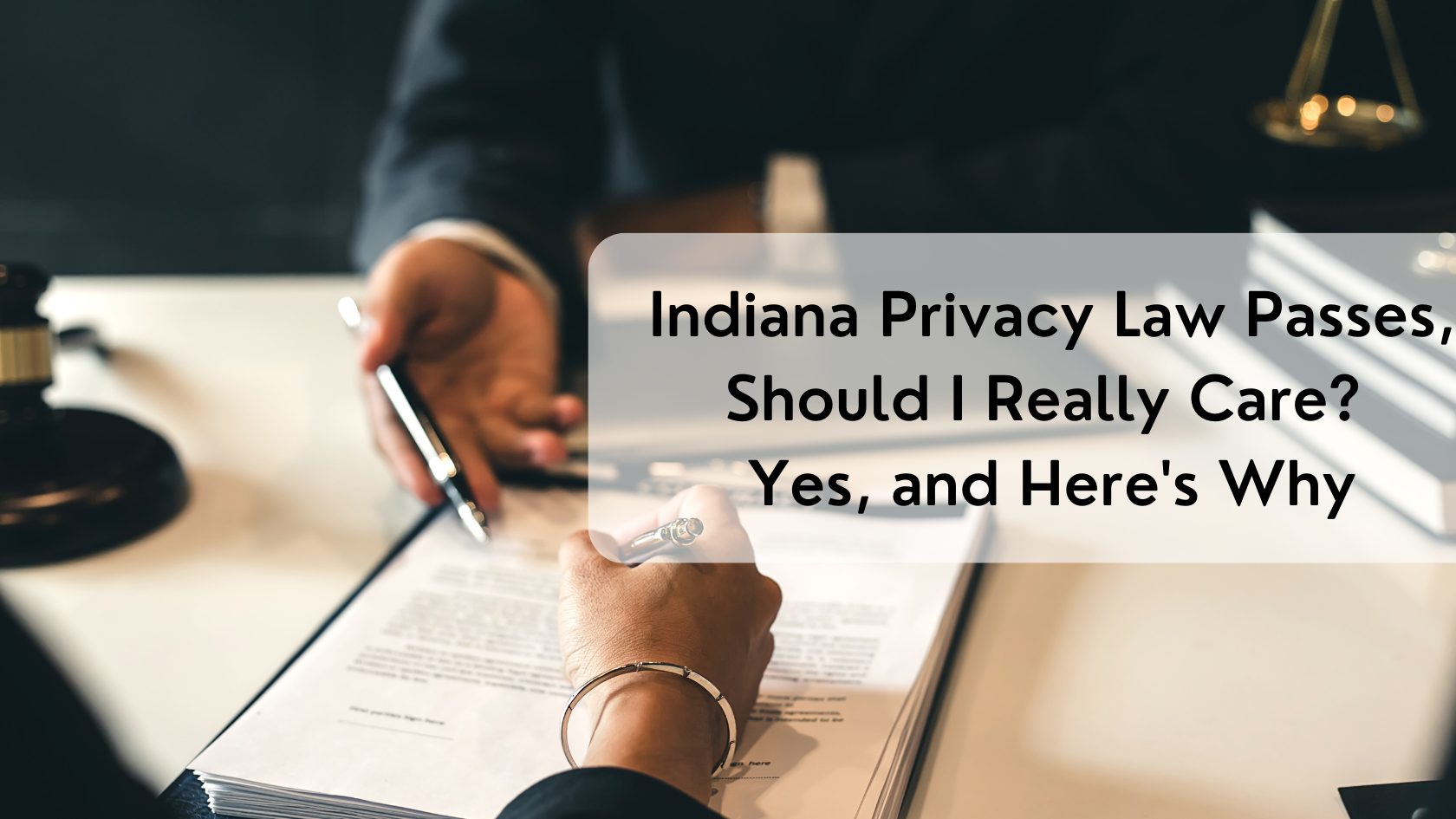 Governor Signs Indiana Privacy Law